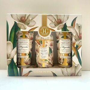 Hopificio Firenze Magnolia Body Care 3 Piece Set in Gift Box NWT